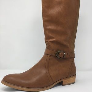 BareTraps Womens Tall Shaft Boots W/Buckles Size 9